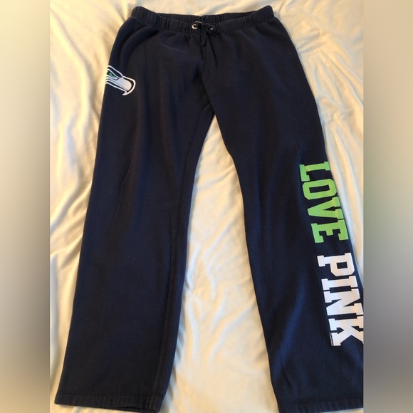 PINK Victoria's Secret Pants - Seattle Seahawks sweatpants size M